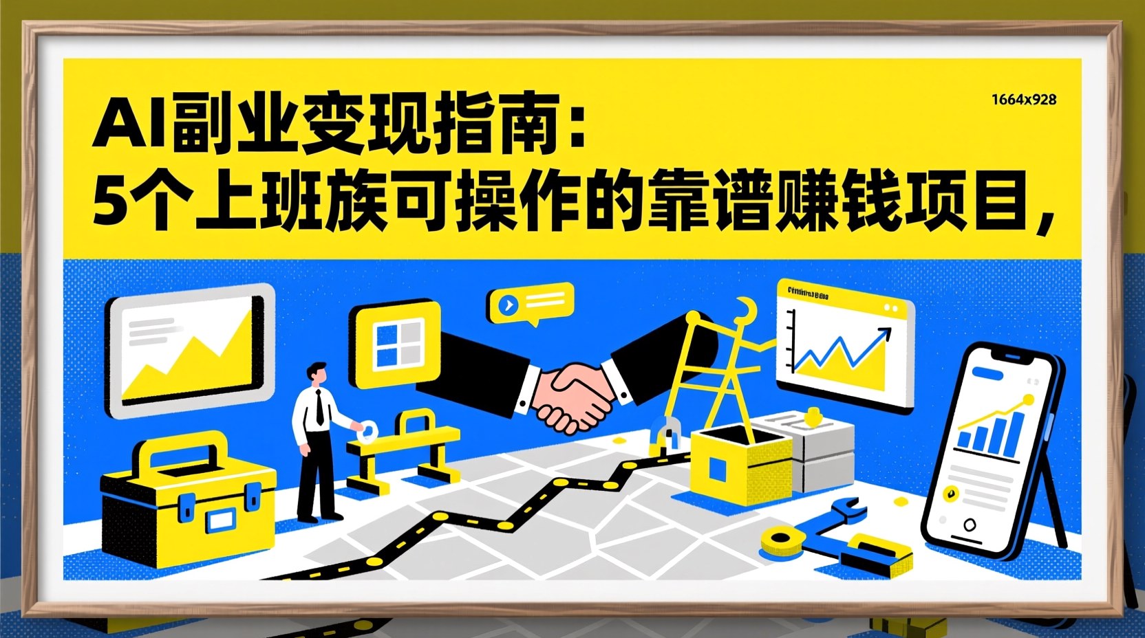 AI副业变现指南：5个上班族可操作的靠谱赚钱项目