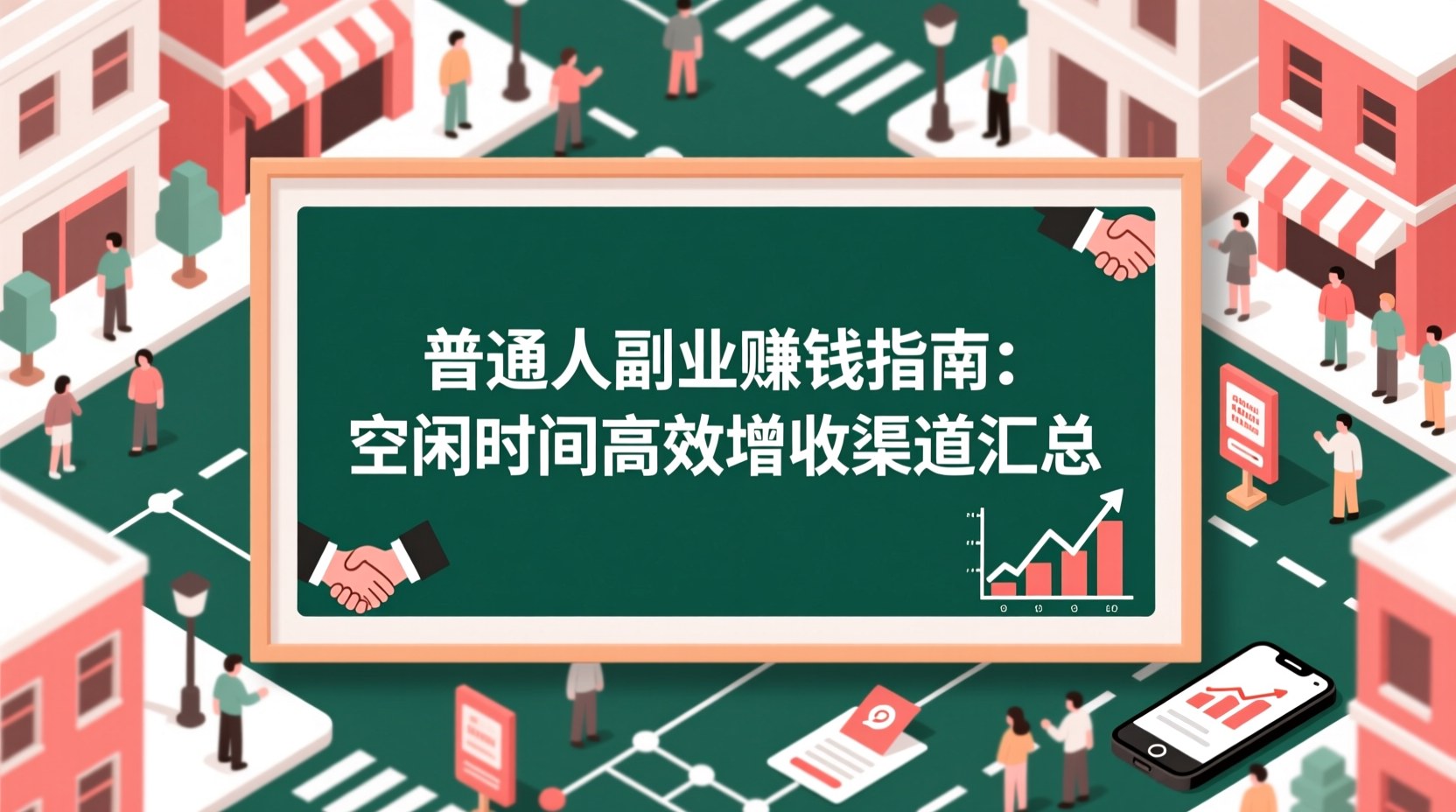 普通人副业赚钱指南：空闲时间高效增收渠道汇总