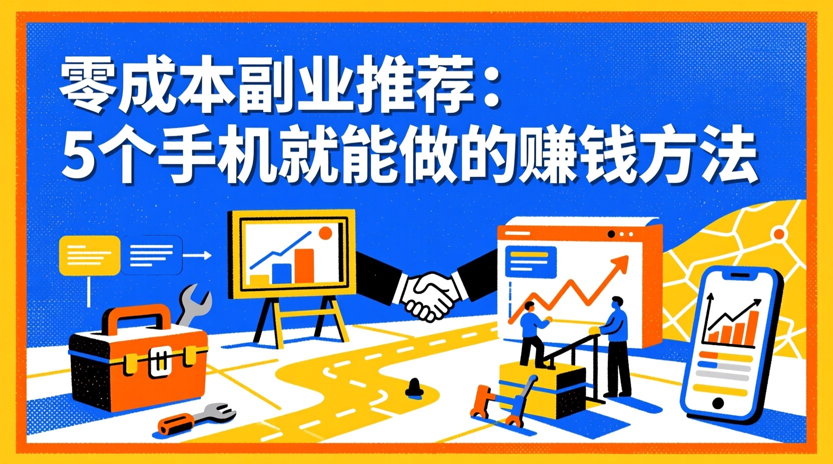 零成本副业推荐：5个手机就能做的赚钱方法