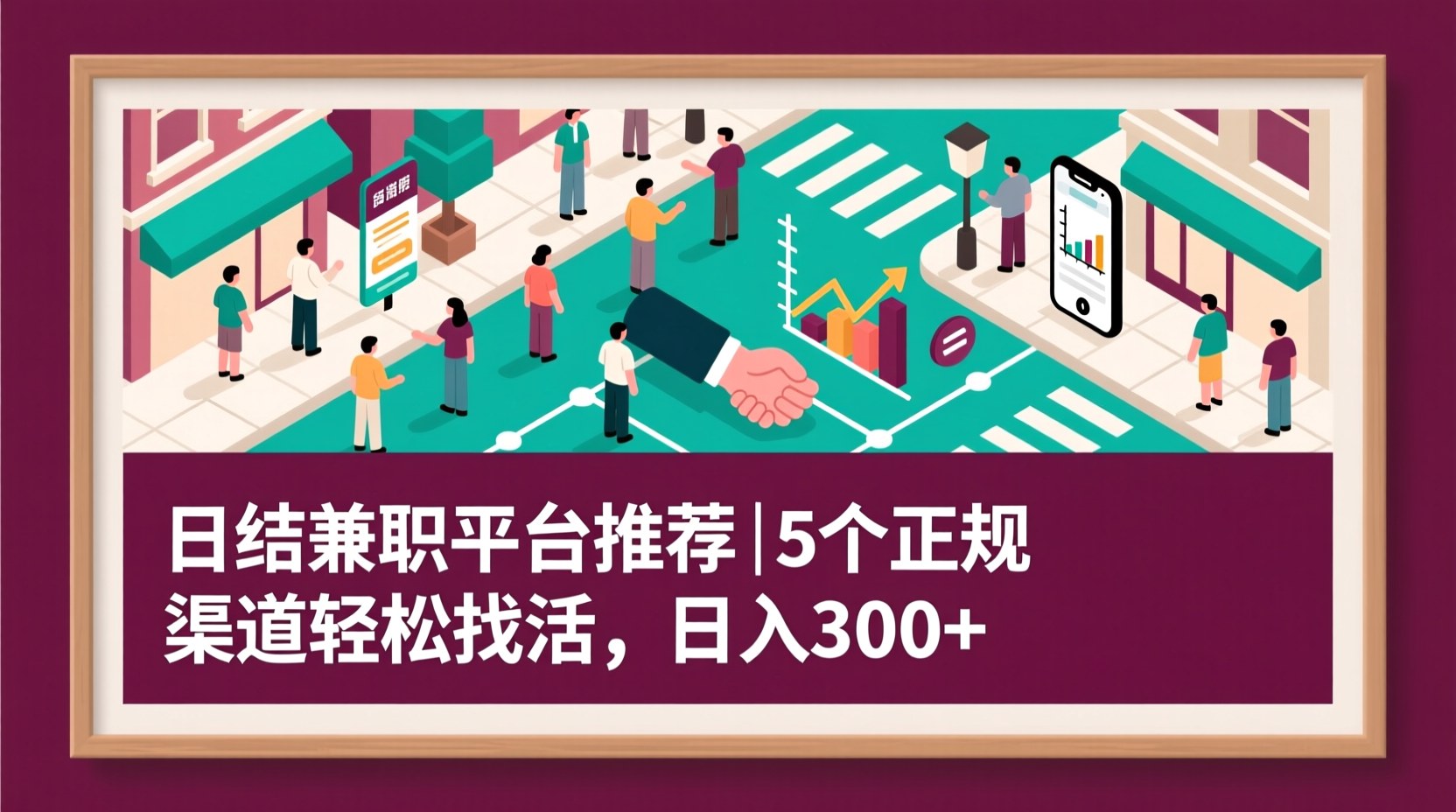 日结兼职平台推荐｜5个正规渠道轻松找活，日入300+