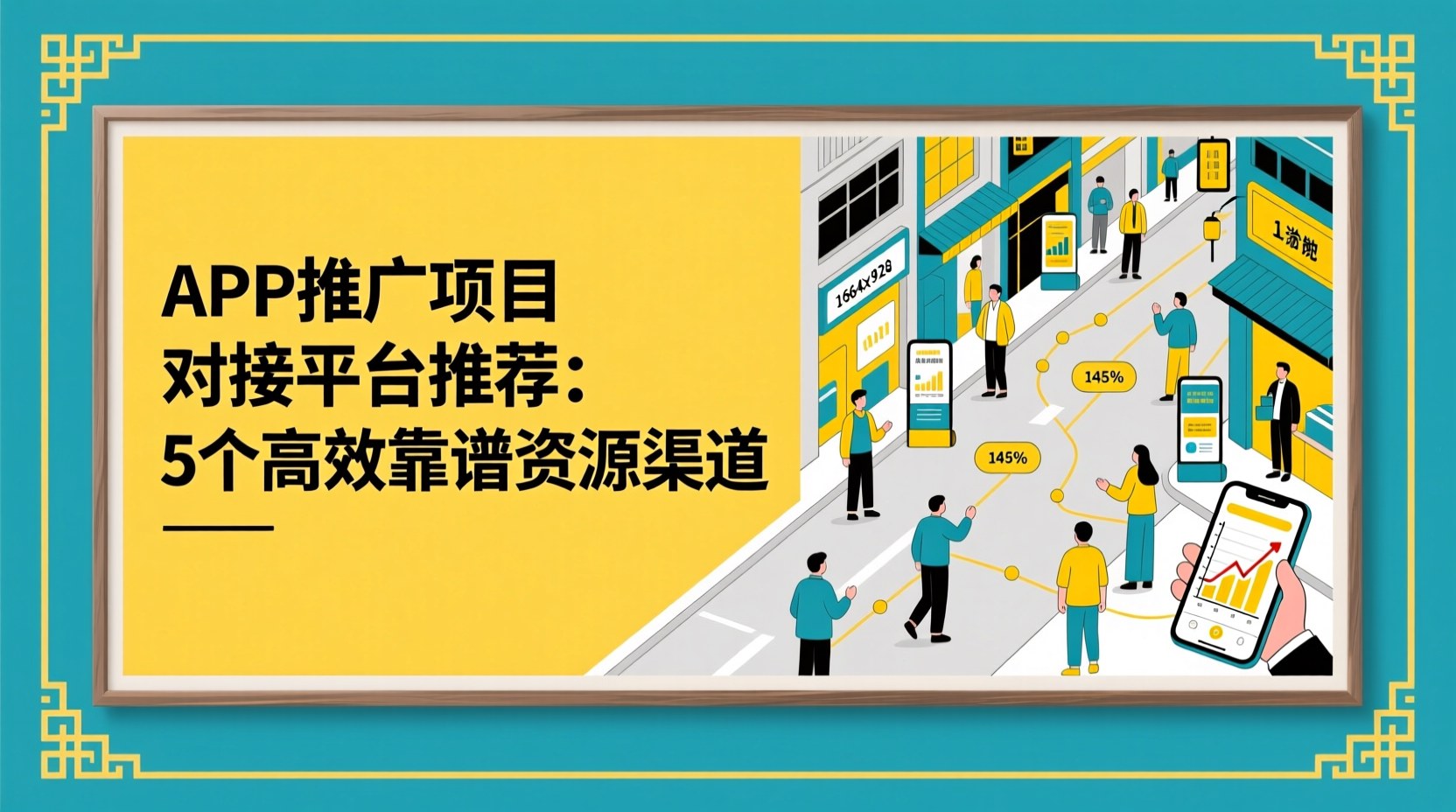 APP推广项目对接平台推荐：5个高效靠谱资源渠道
