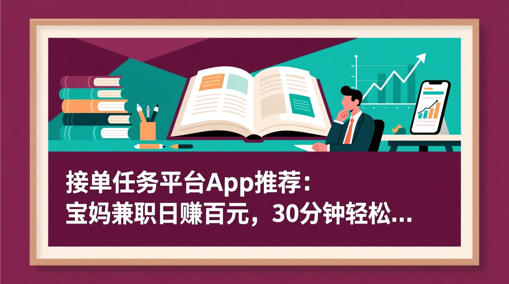 接单任务平台App推荐：宝妈兼职日赚百元，30分钟轻松月入3000+