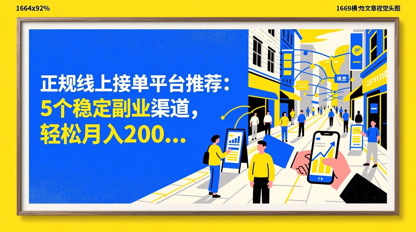 正规线上接单平台推荐：5个稳定副业渠道，轻松月入2000+