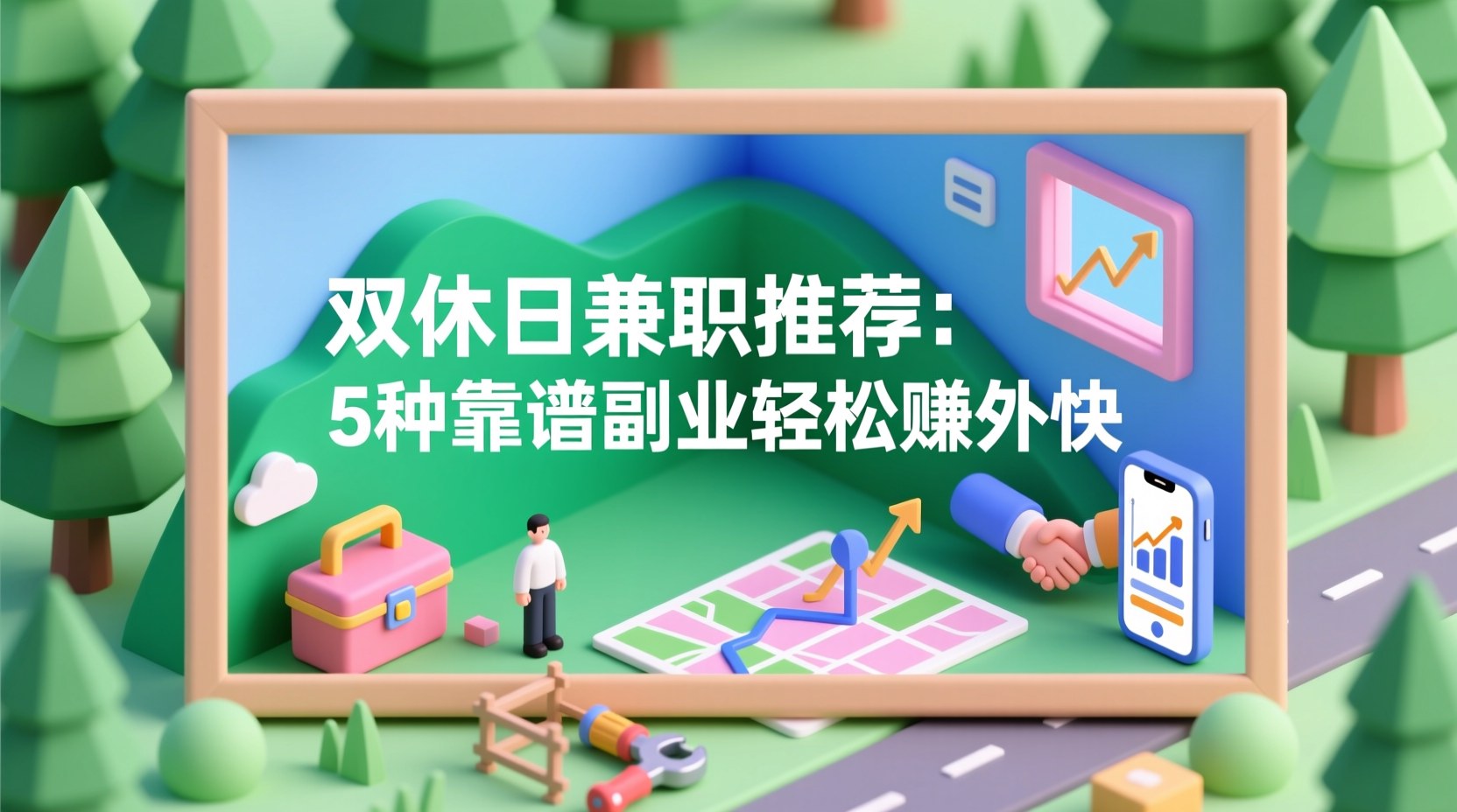 双休日兼职推荐：5种靠谱副业轻松赚外快