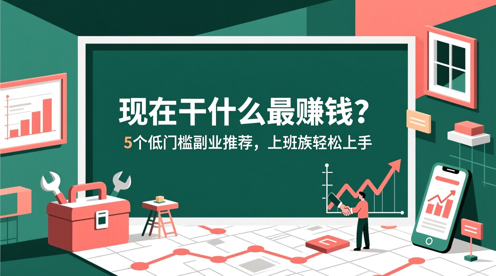 现在干什么最赚钱？5个低门槛副业推荐，上班族轻松上手