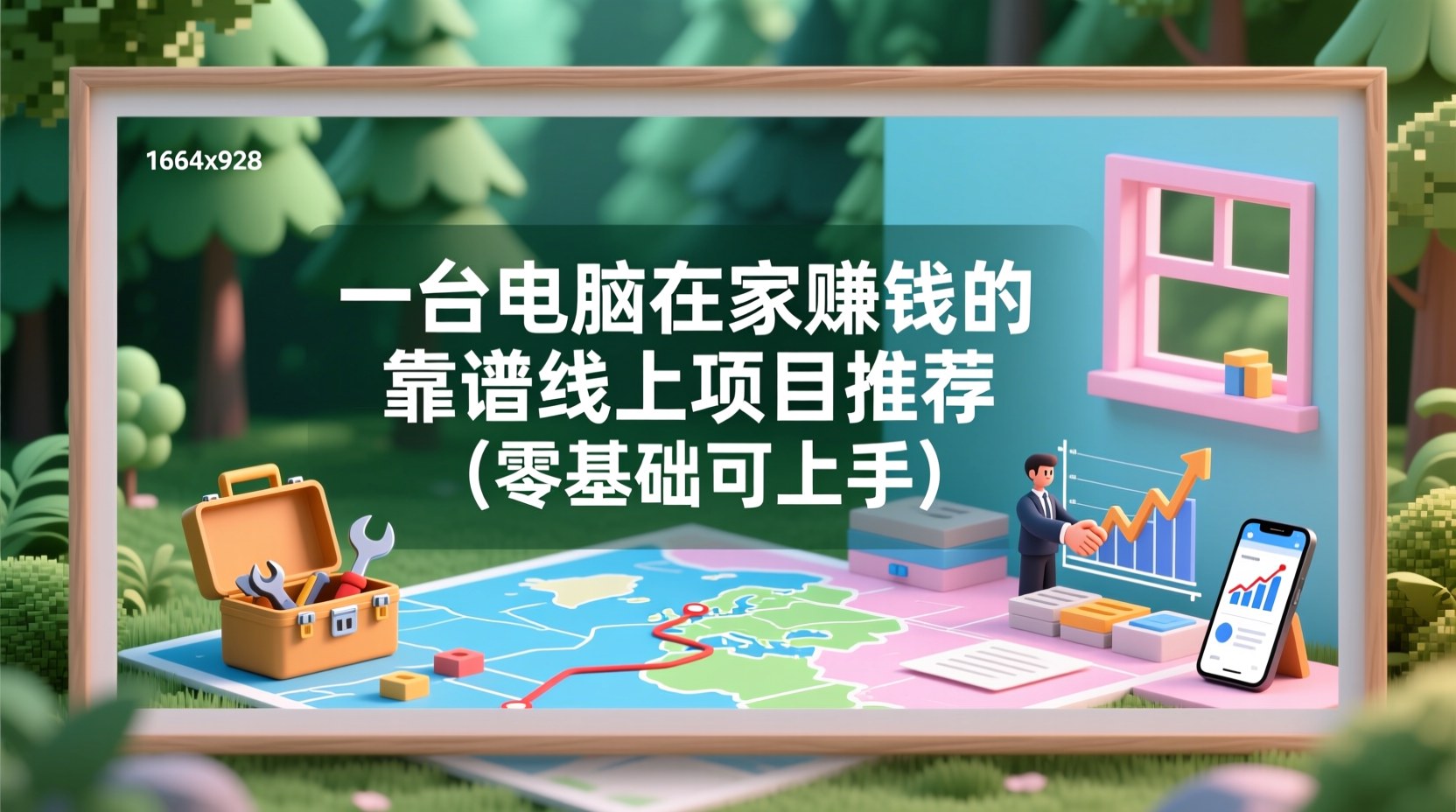 一台电脑在家赚钱的靠谱线上项目推荐（零基础可上手）
