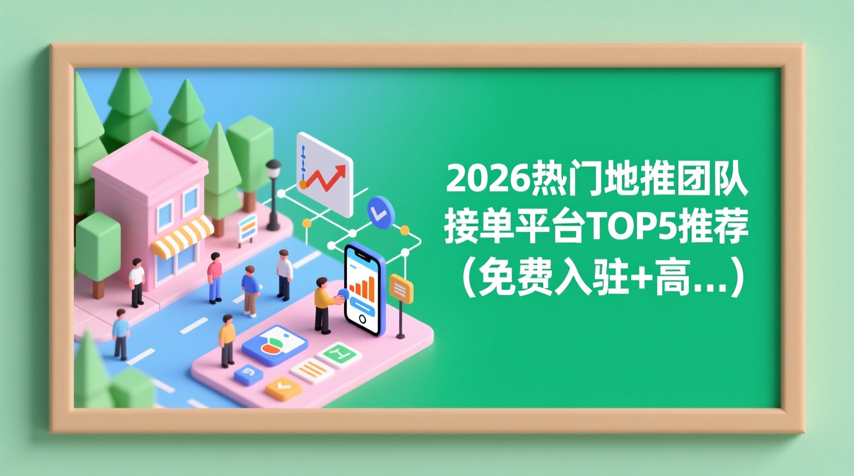 2026热门地推团队接单平台TOP5推荐（免费入驻+高佣项目）