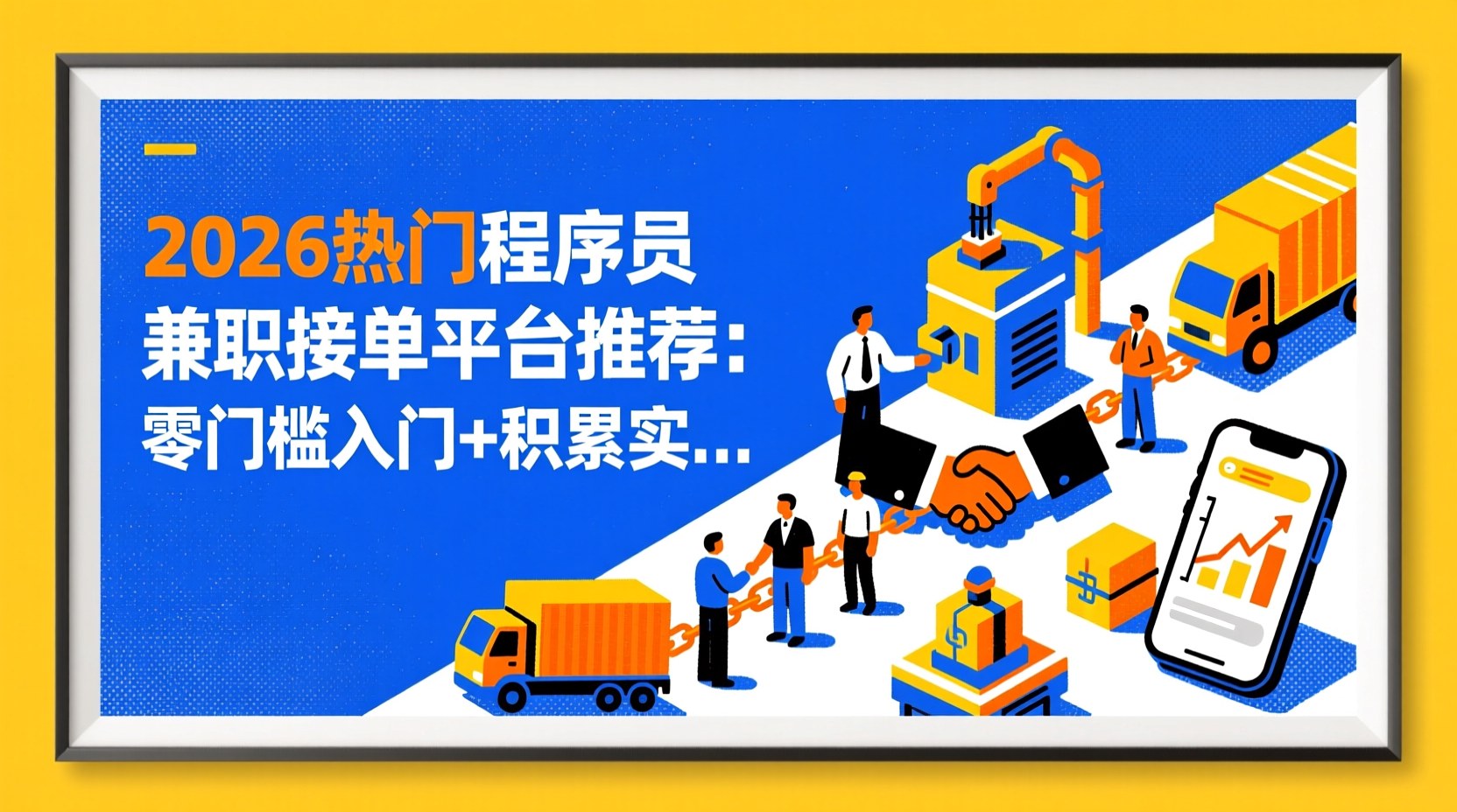 2026热门程序员兼职接单平台推荐：零门槛入门+积累实战项目经验