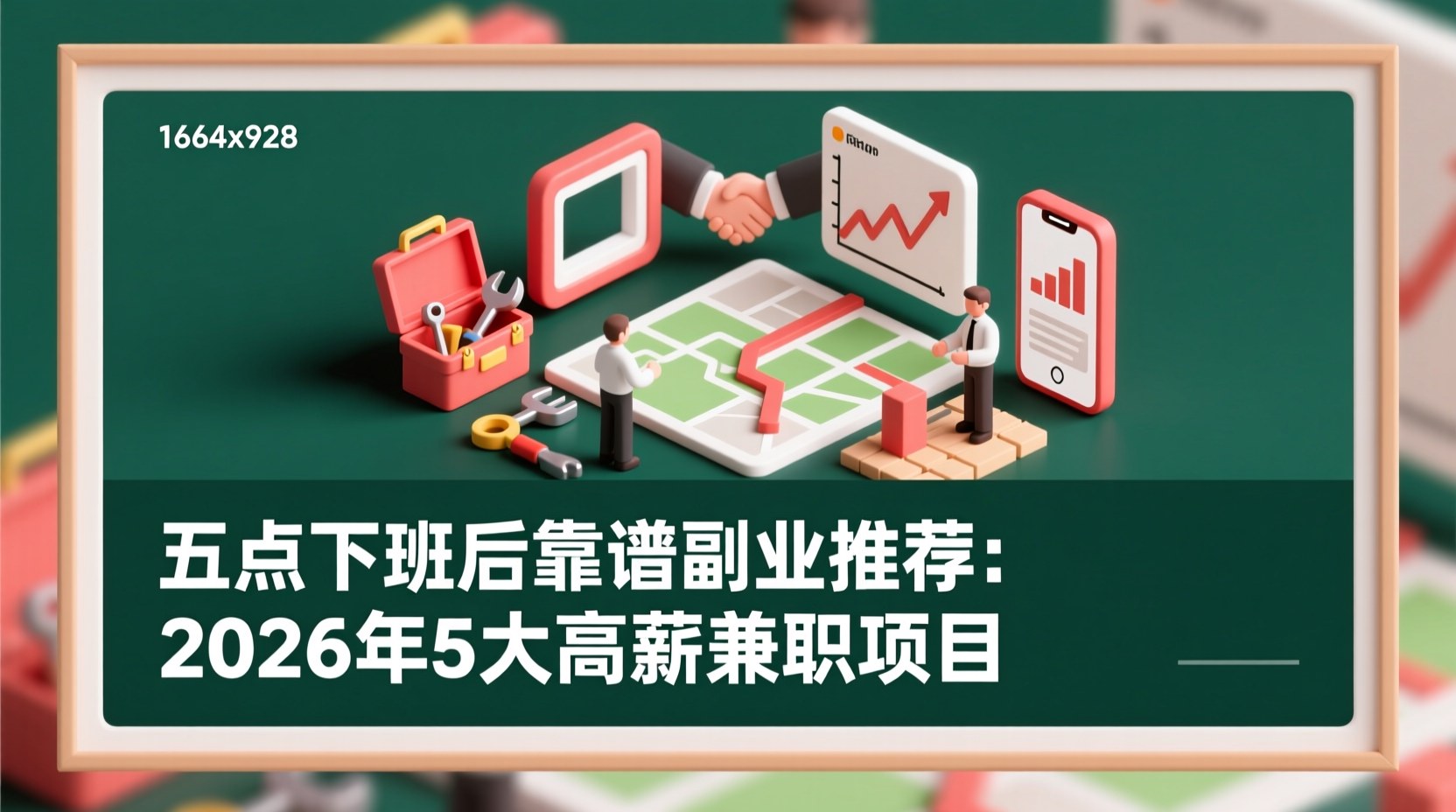 五点下班后靠谱副业推荐：2026年5大高薪兼职项目