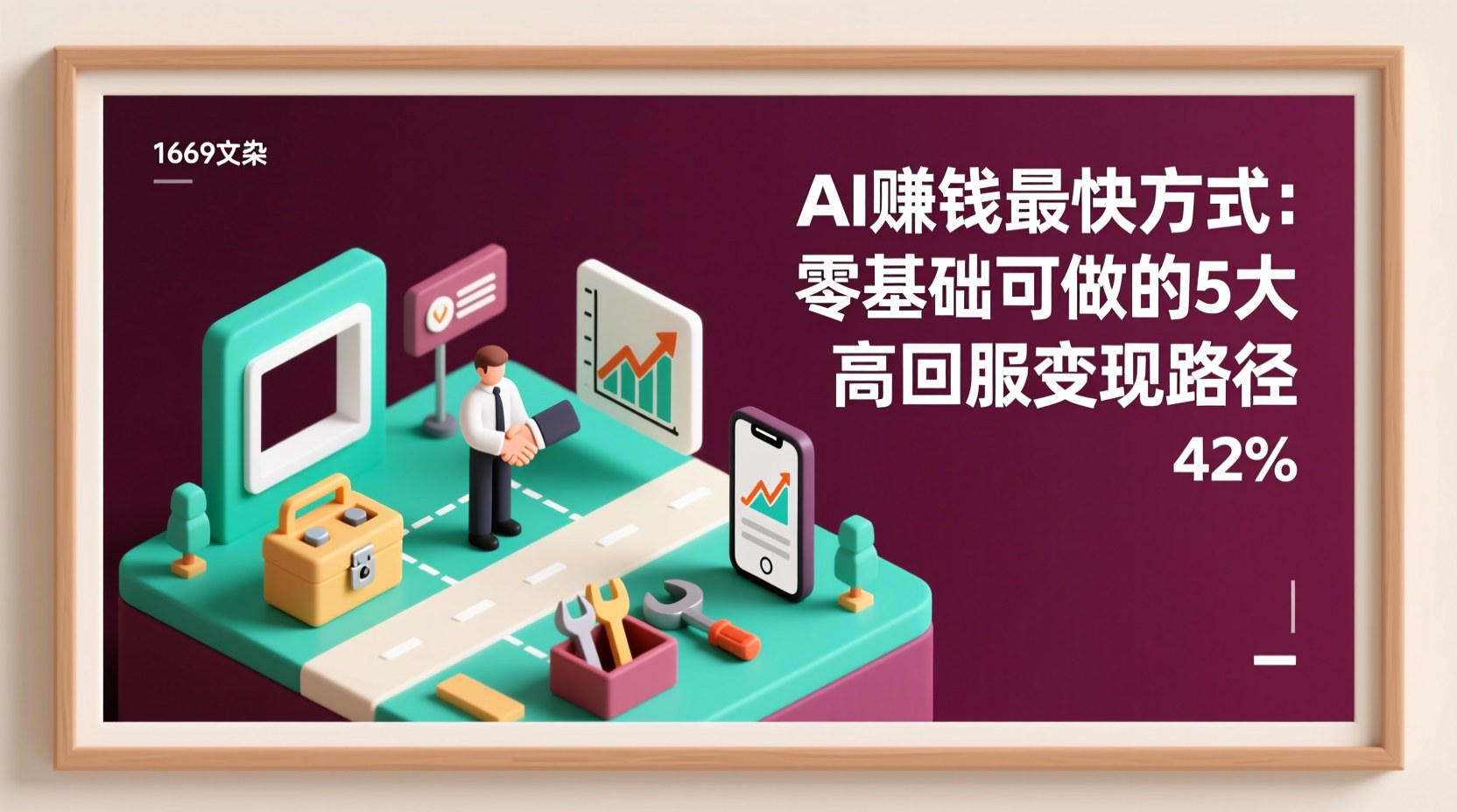AI赚钱最快方式：零基础可做的5大高回报变现路径