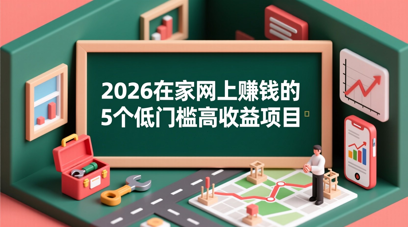 2026在家网上赚钱的5个低门槛高收益项目