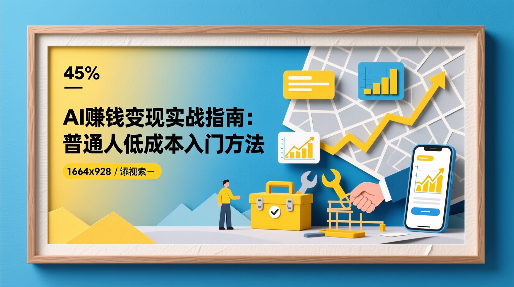 AI赚钱变现实战指南：普通人低成本入门方法
