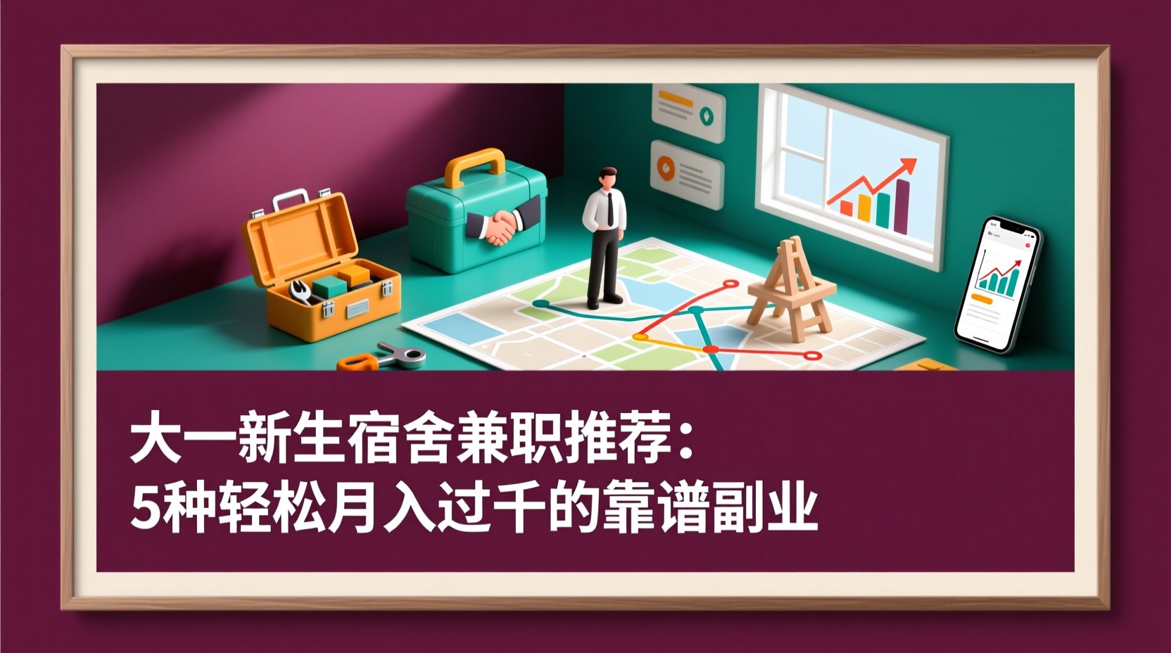 大一新生宿舍兼职推荐：5种轻松月入过千的靠谱副业-企谈