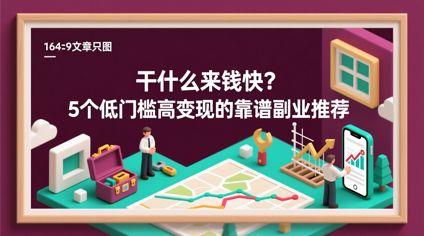 干什么来钱快？5个低门槛高变现的靠谱副业推荐