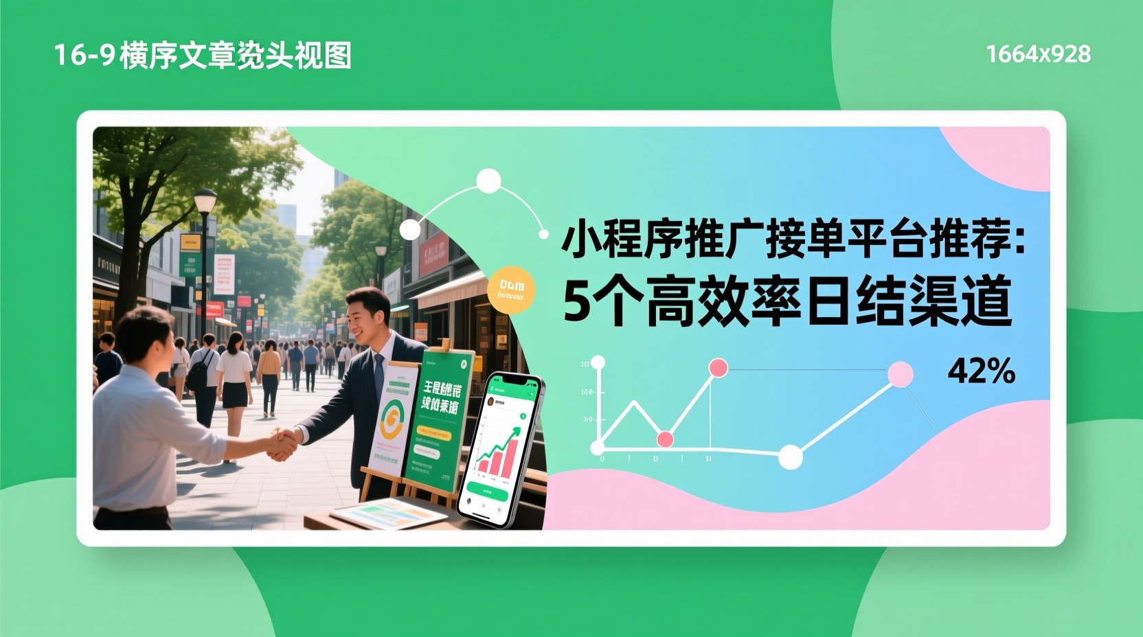 小程序推广接单平台推荐：5个高效率日结渠道