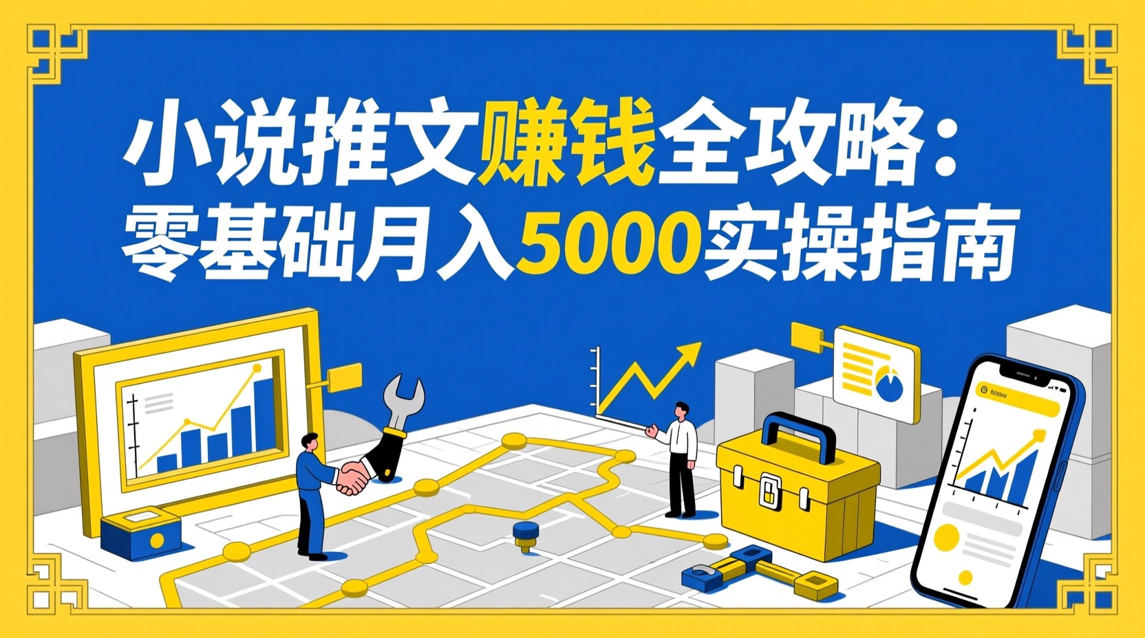 小说推文赚钱全攻略：零基础月入5000实操指南