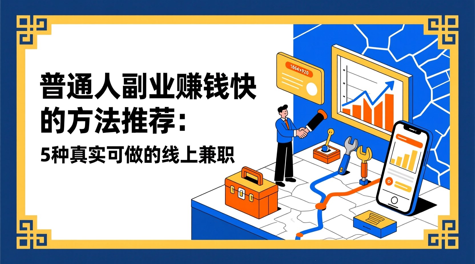 普通人副业赚钱快的方法推荐：5种真实可做的线上兼职