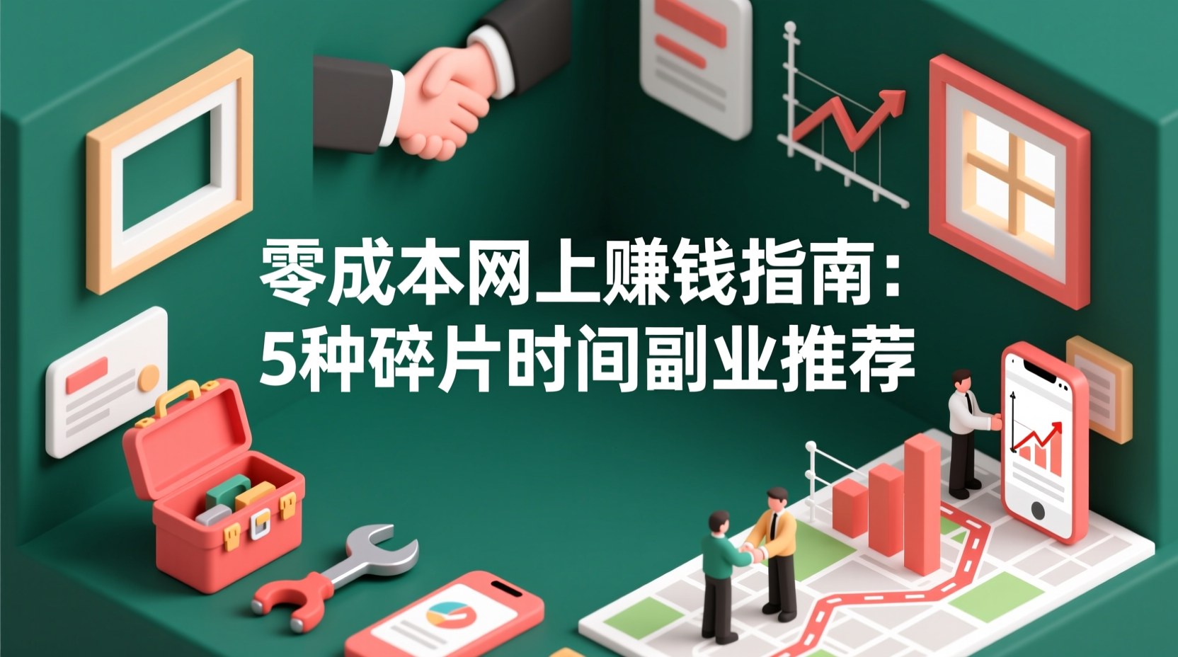 零成本网上赚钱指南：5种碎片时间副业推荐