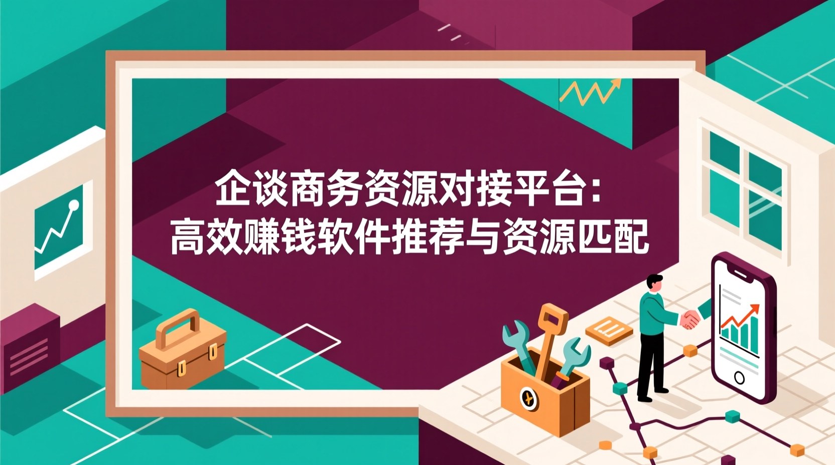 企谈商务资源对接平台：高效赚钱软件推荐与资源匹配