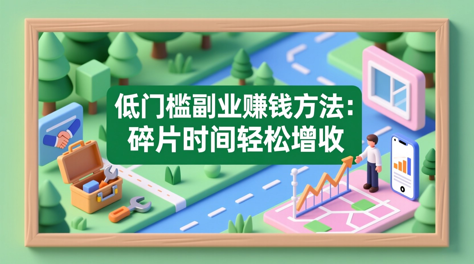 低门槛副业赚钱方法：碎片时间轻松增收