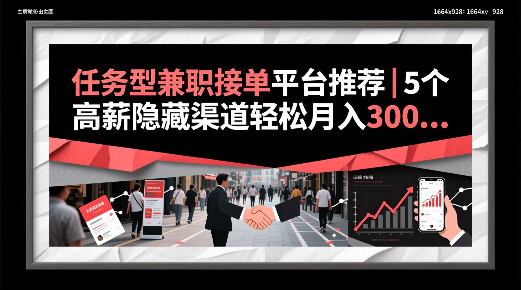 任务型兼职接单平台推荐｜5个高薪隐藏渠道轻松月入3000+