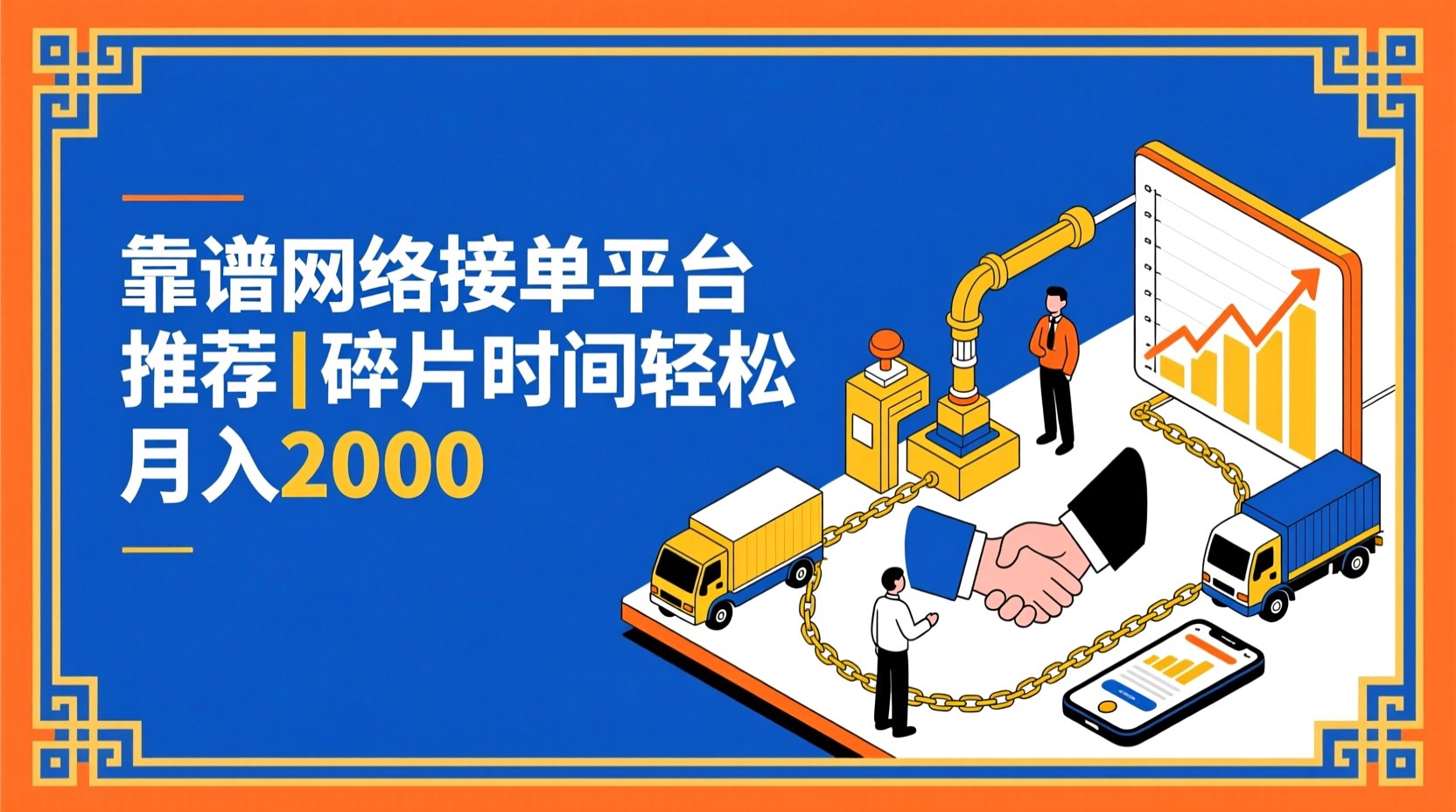 靠谱网络接单平台推荐｜碎片时间轻松月入2000
