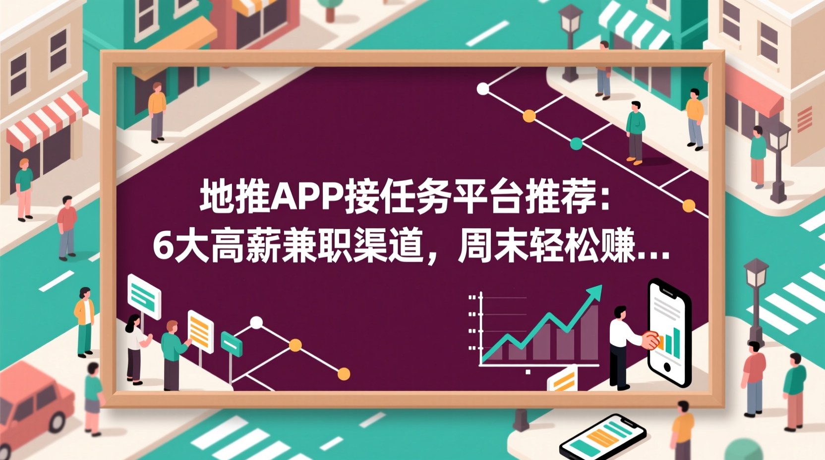 地推APP接任务平台推荐：6大高薪兼职渠道，周末轻松赚千元