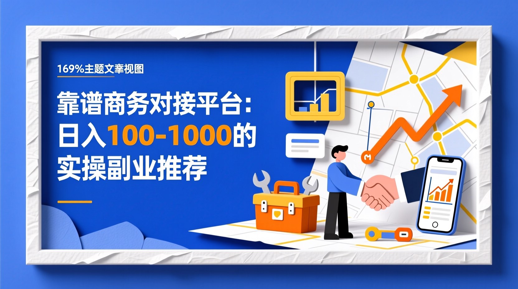 靠谱商务对接平台：日入100-1000的实操副业推荐