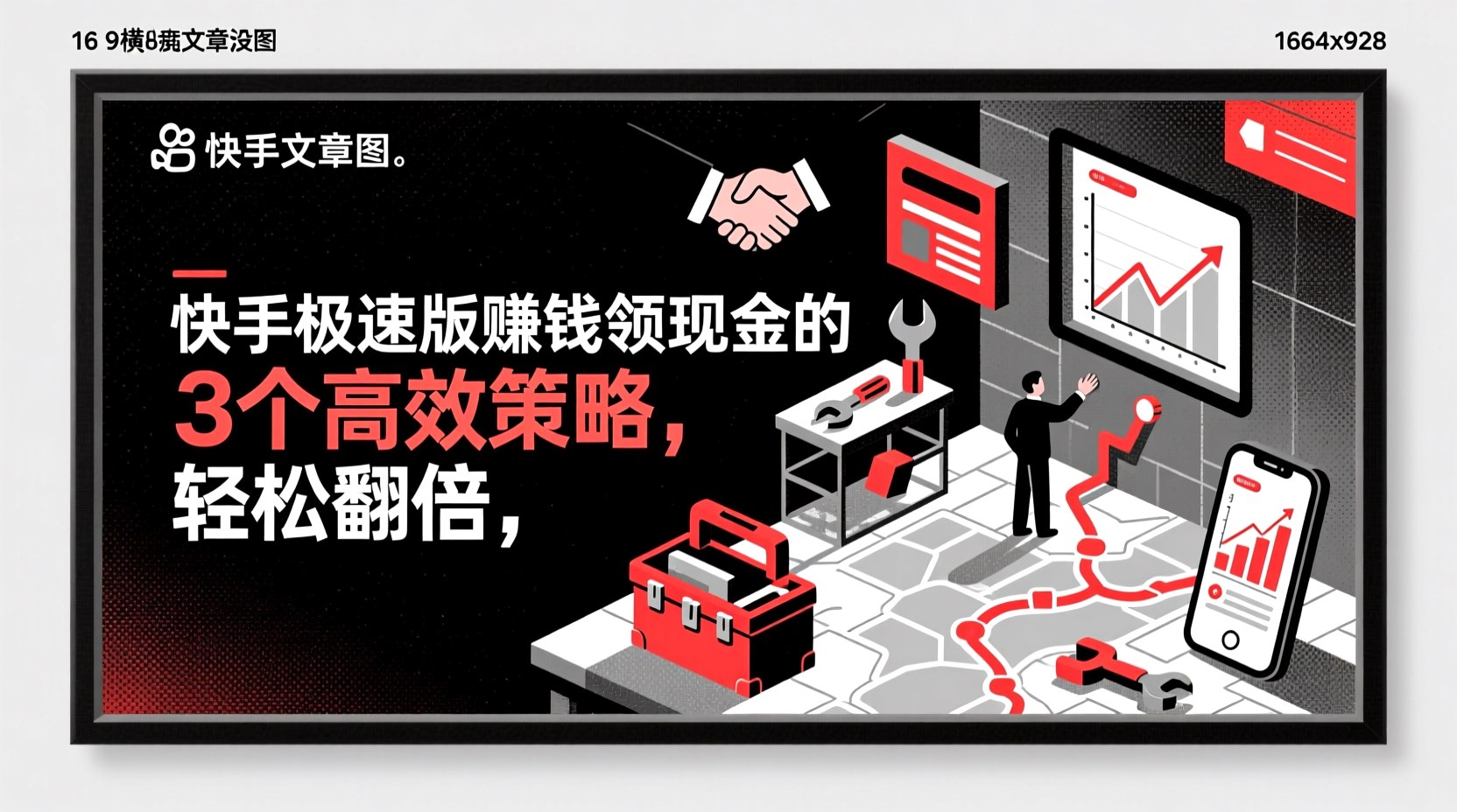 快手极速版赚钱领现金的3个高效策略，轻松翻倍-企谈