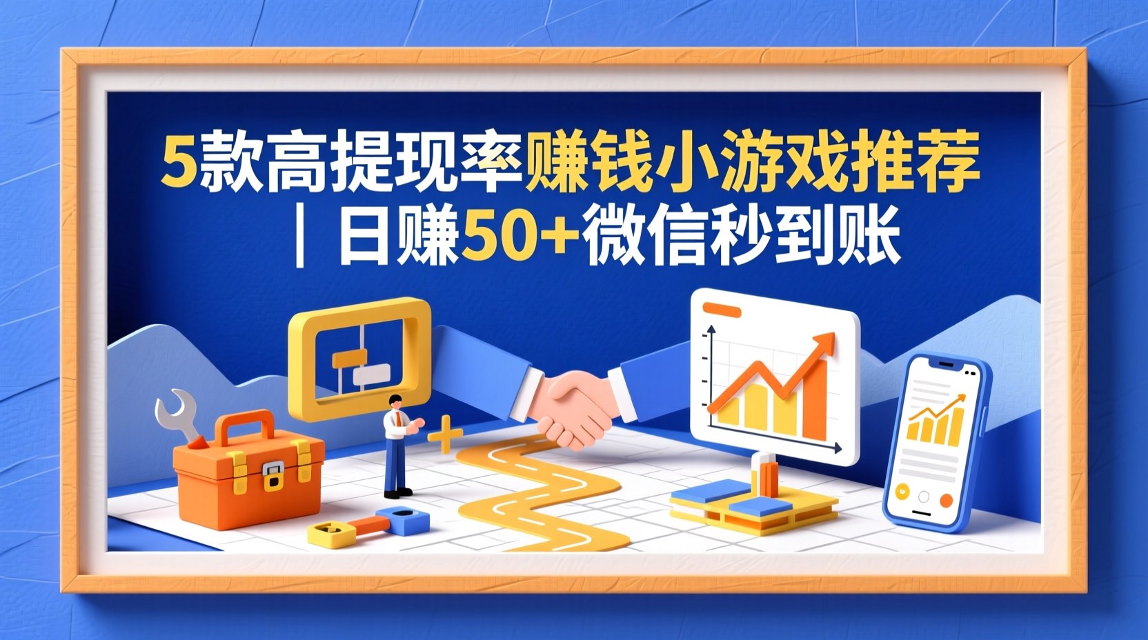 5款高提现率赚钱小游戏推荐｜日赚50+微信秒到账-企谈
