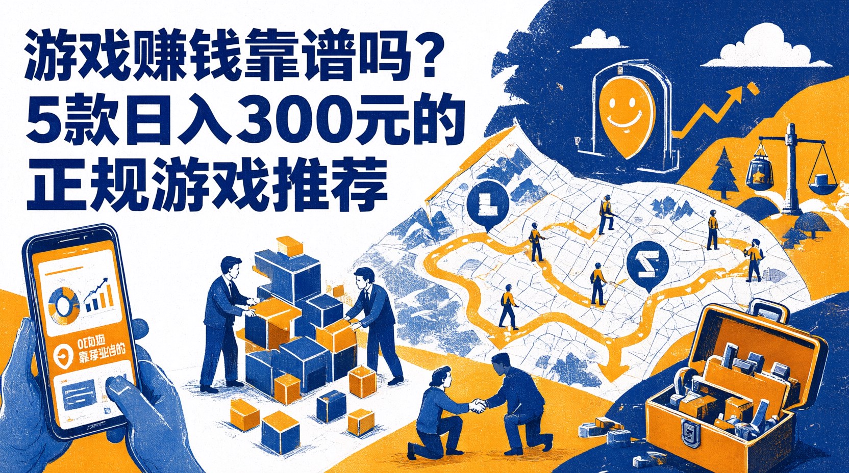 游戏赚钱靠谱吗？5款日入300元的正规游戏推荐