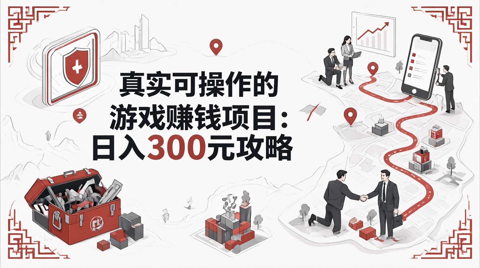 真实可操作的游戏赚钱项目：日入300元攻略