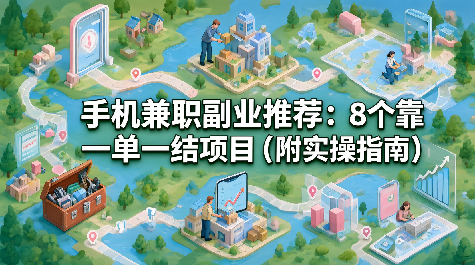 手机兼职副业推荐：8个靠谱一单一结项目（附实操指南）