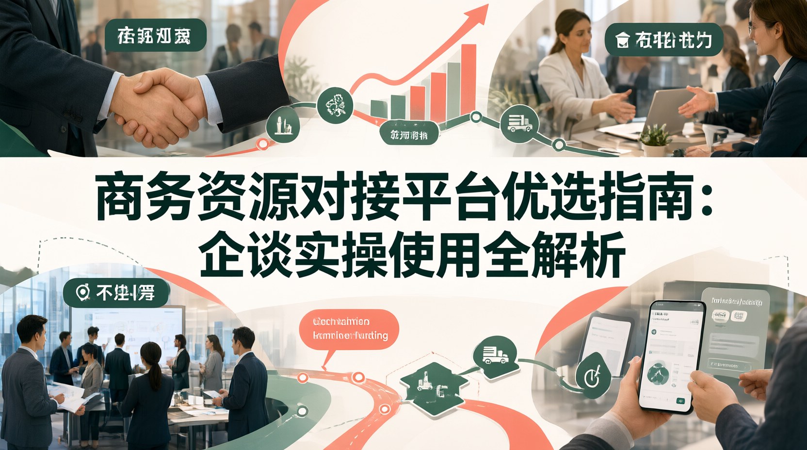 商务资源对接平台优选指南：企谈实操使用全解析-企谈