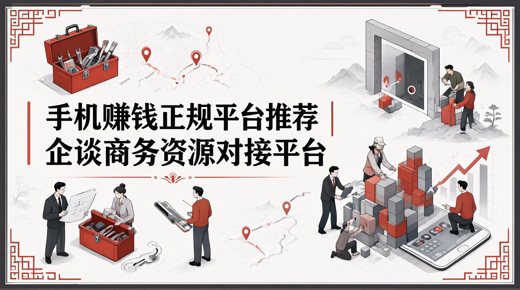 手机赚钱正规平台推荐｜企谈商务资源对接平台