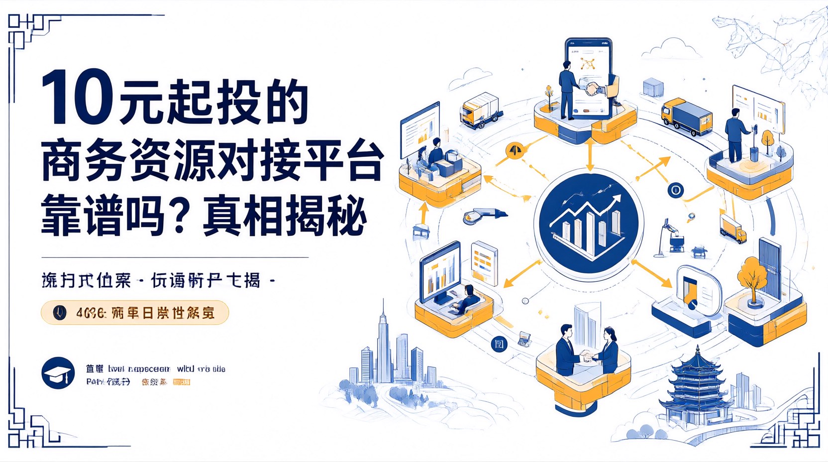 10元起投的商务资源对接平台靠谱吗？真相揭秘