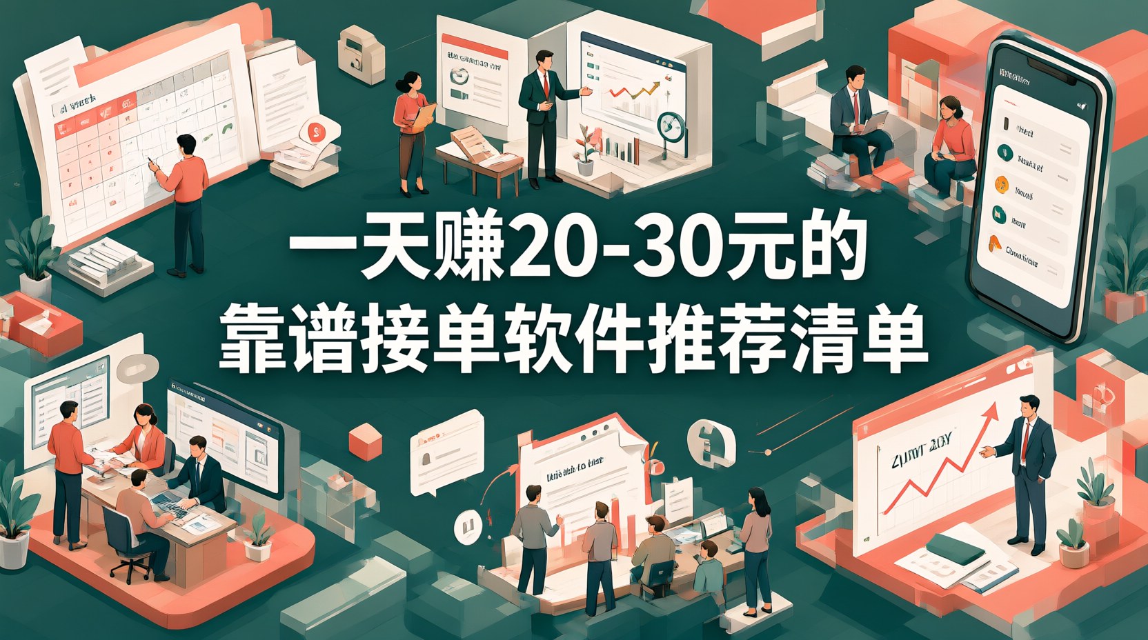 一天赚20-30元的靠谱接单软件推荐清单