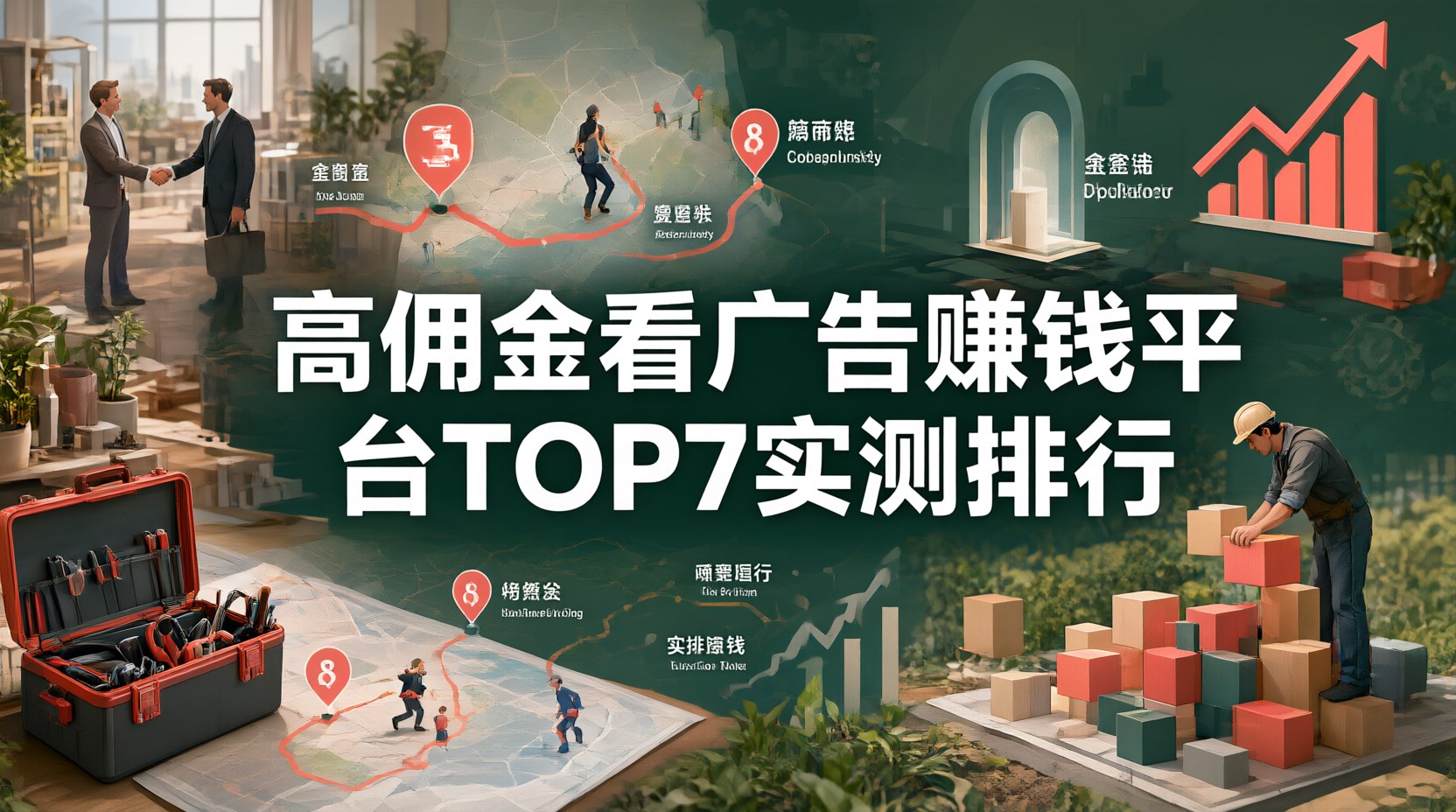 高佣金看广告赚钱平台TOP7实测排行