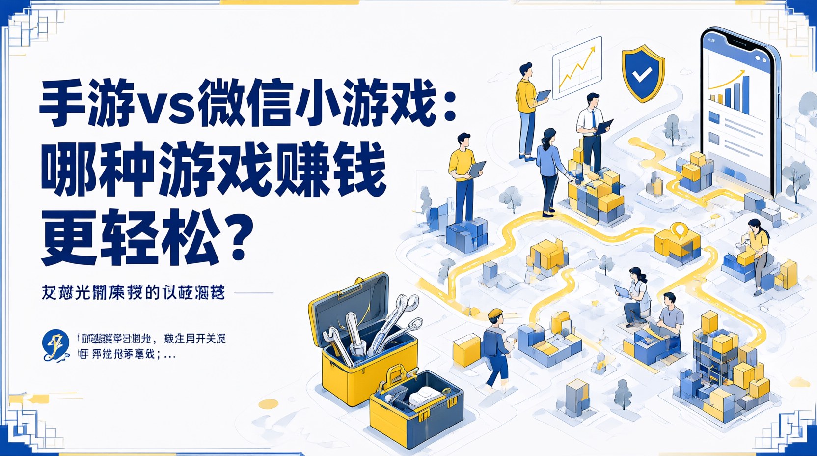 手游vs微信小游戏：哪种游戏赚钱更轻松？