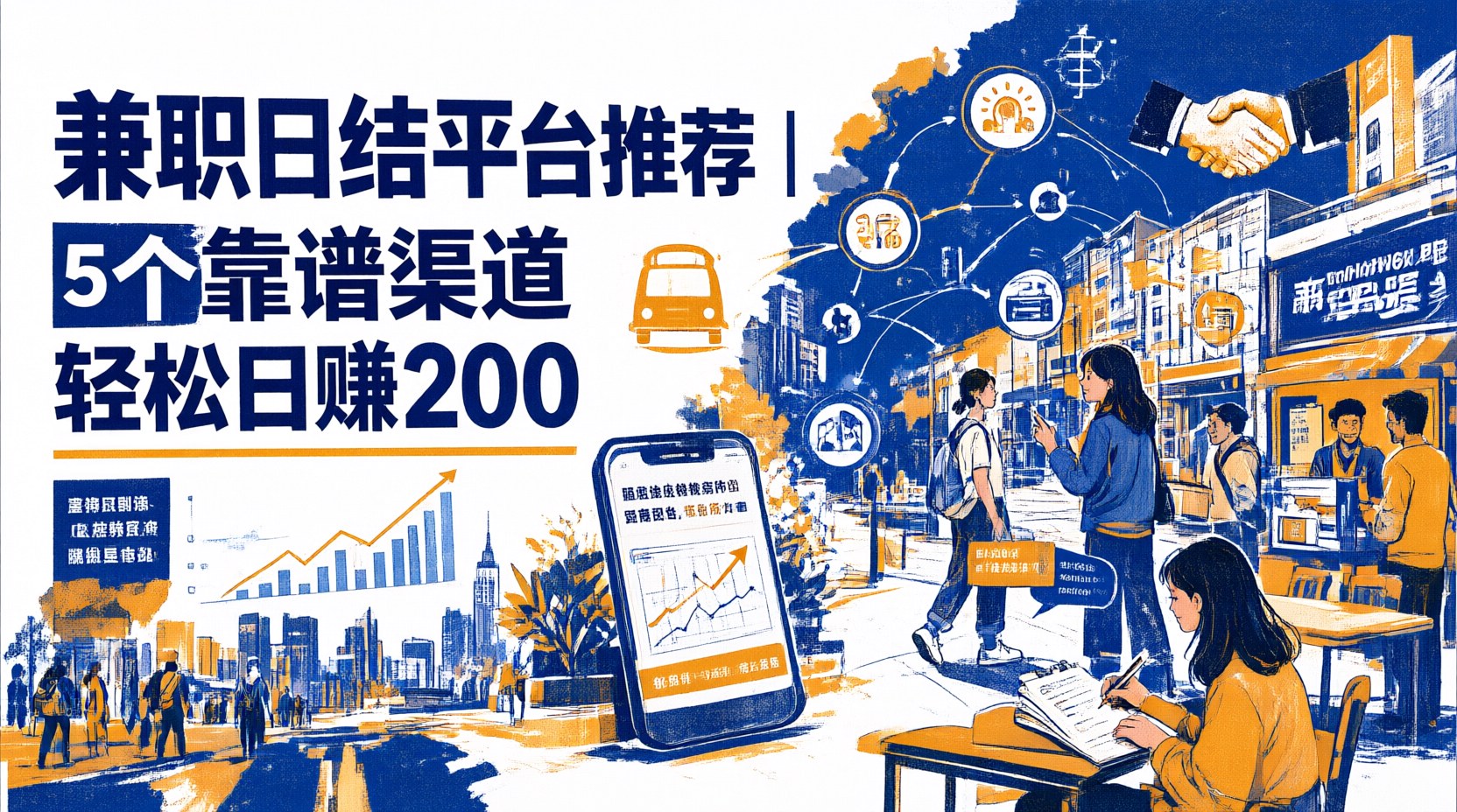 兼职日结平台推荐｜5个靠谱渠道轻松日赚200