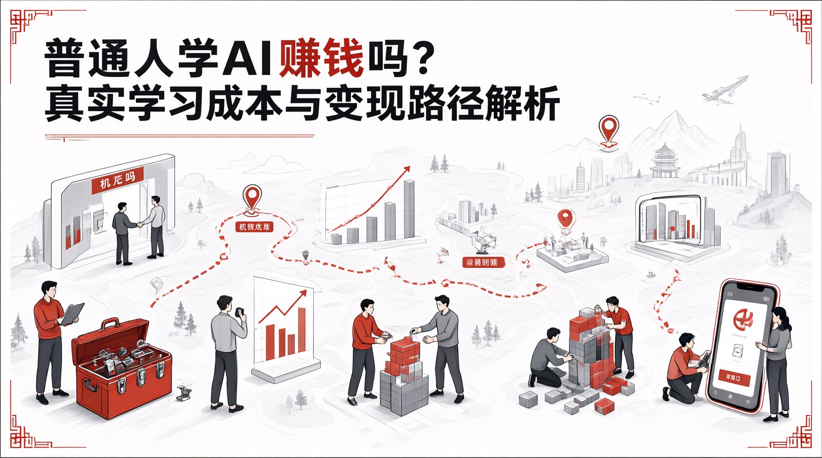 普通人学AI赚钱吗？真实学习成本与变现路径解析