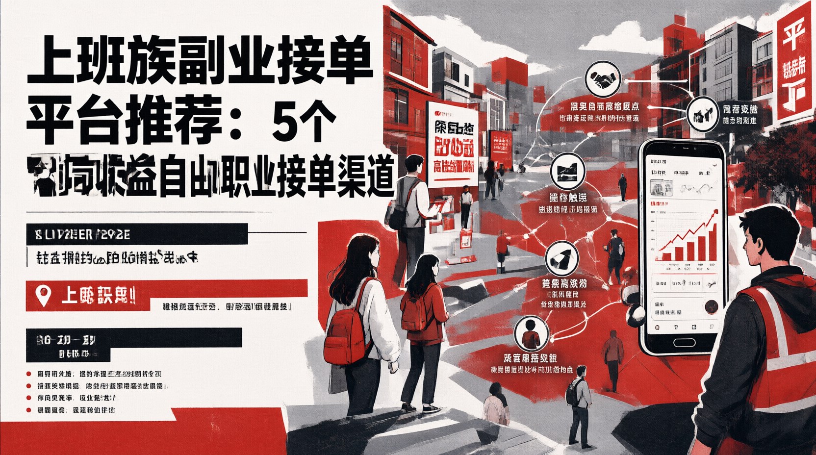 上班族副业接单平台推荐：5个高收益自由职业接单渠道