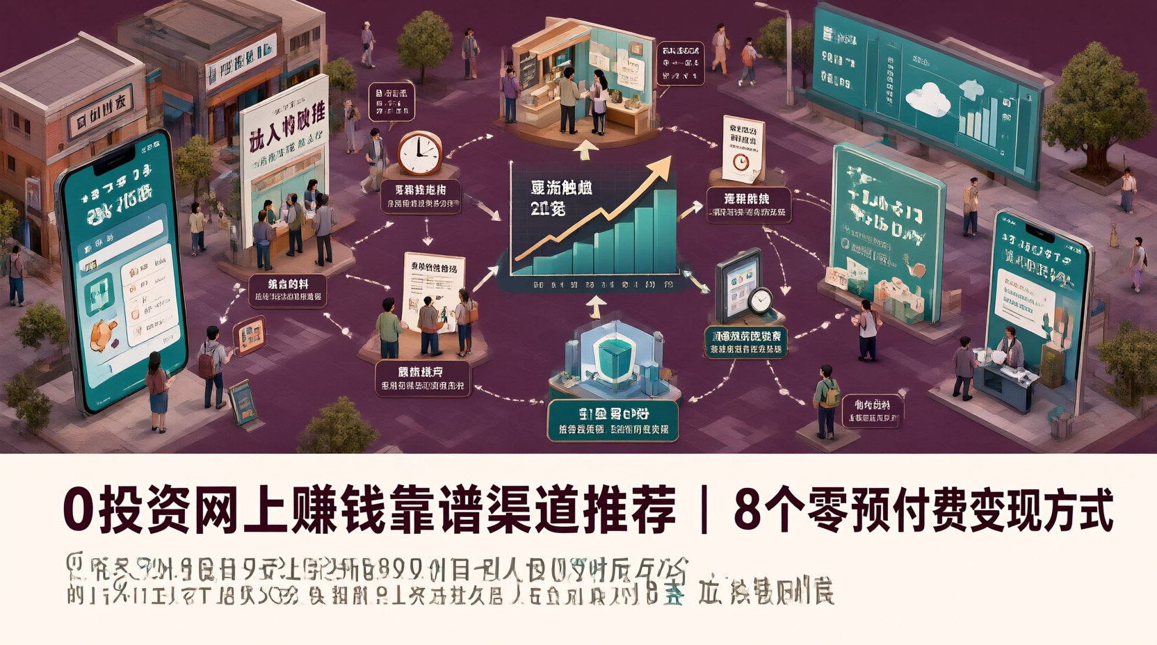 0投资网上赚钱靠谱渠道推荐｜8个零预付费变现方式