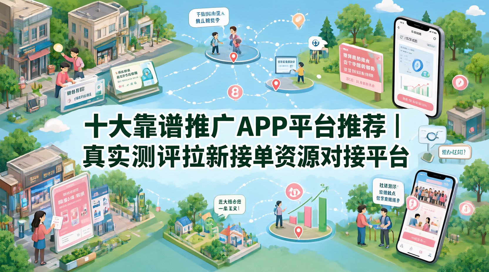 十大靠谱推广APP平台推荐｜真实测评拉新接单资源对接平台-企谈