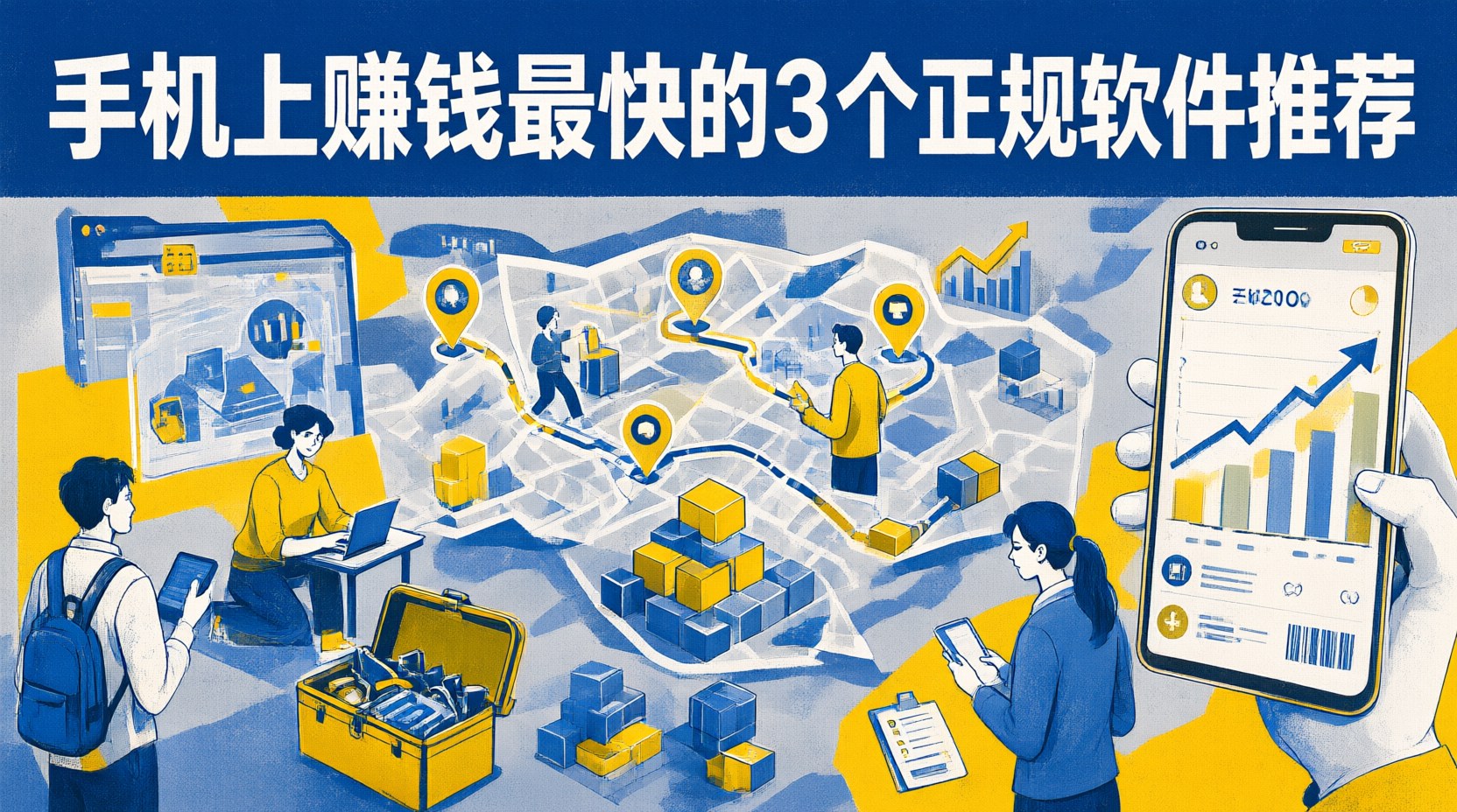 手机上赚钱最快的3个正规软件推荐