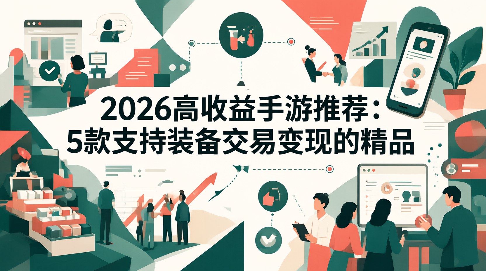 2026高收益手游推荐：5款支持装备交易变现的精品
