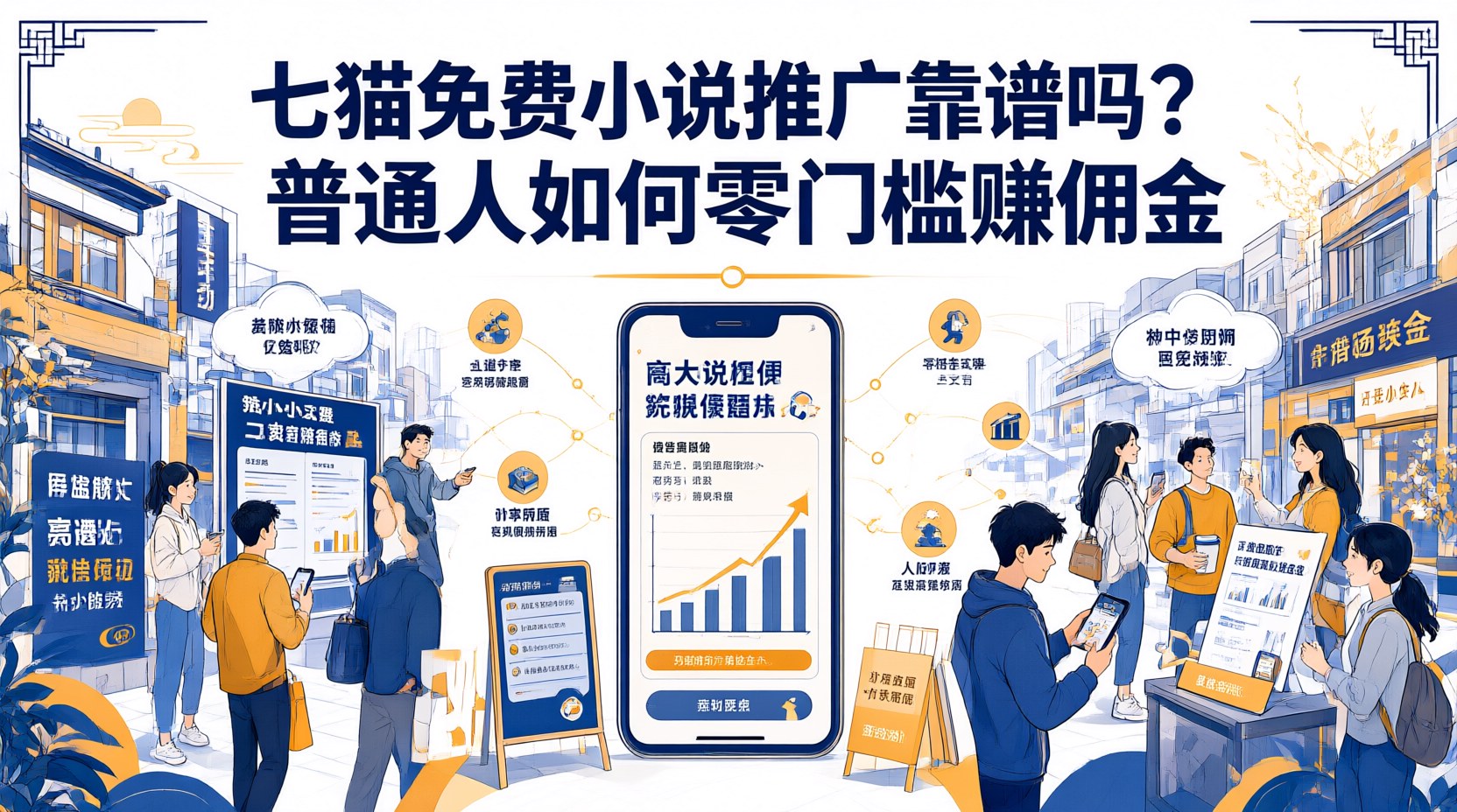 七猫免费小说推广靠谱吗？普通人如何零门槛赚佣金