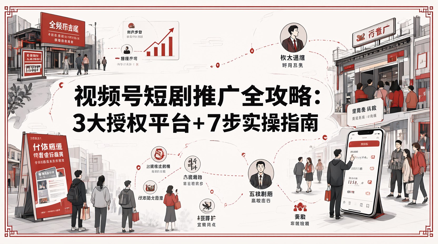 视频号短剧推广全攻略：3大授权平台+7步实操指南