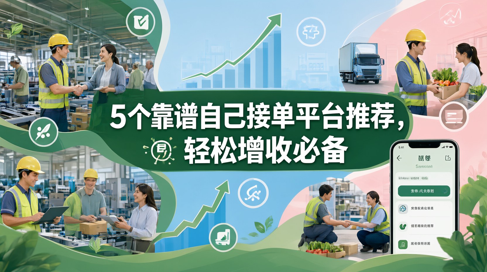 5个靠谱自己接单平台推荐，轻松增收必备