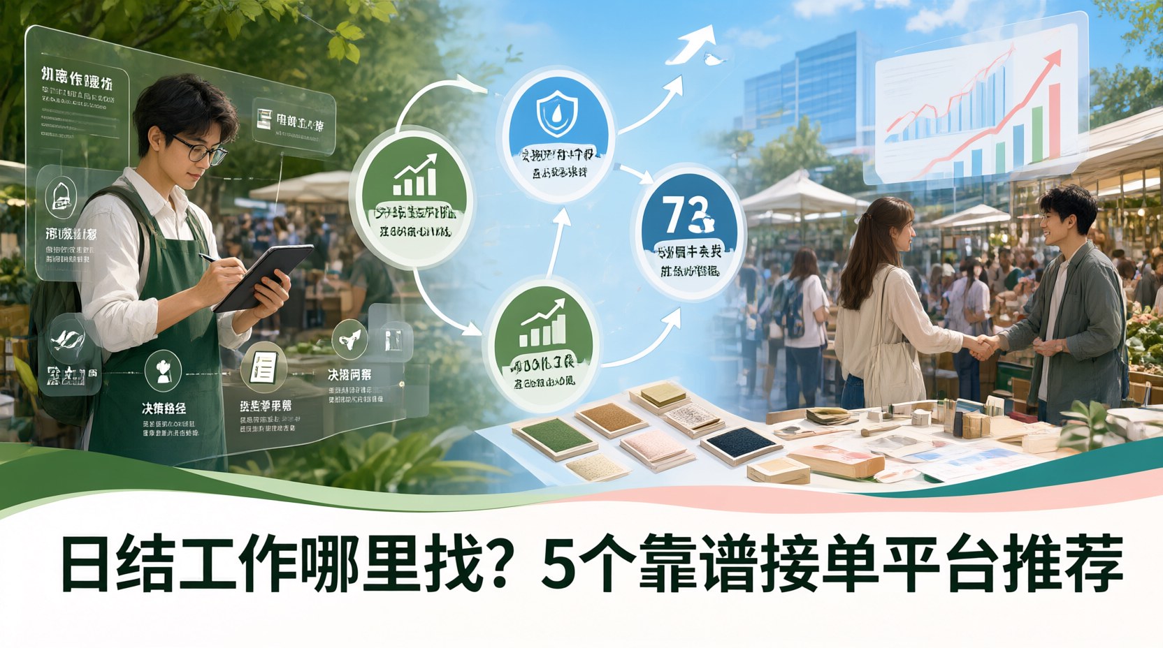 日结工作哪里找？5个靠谱接单平台推荐